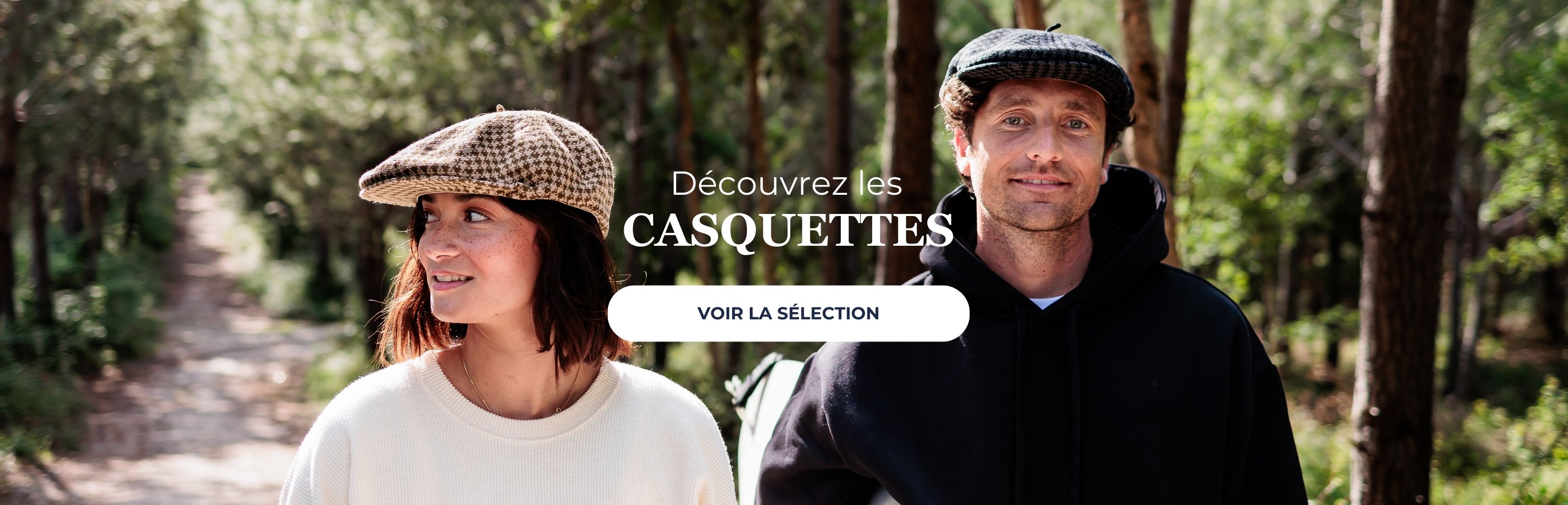 Les casquettes