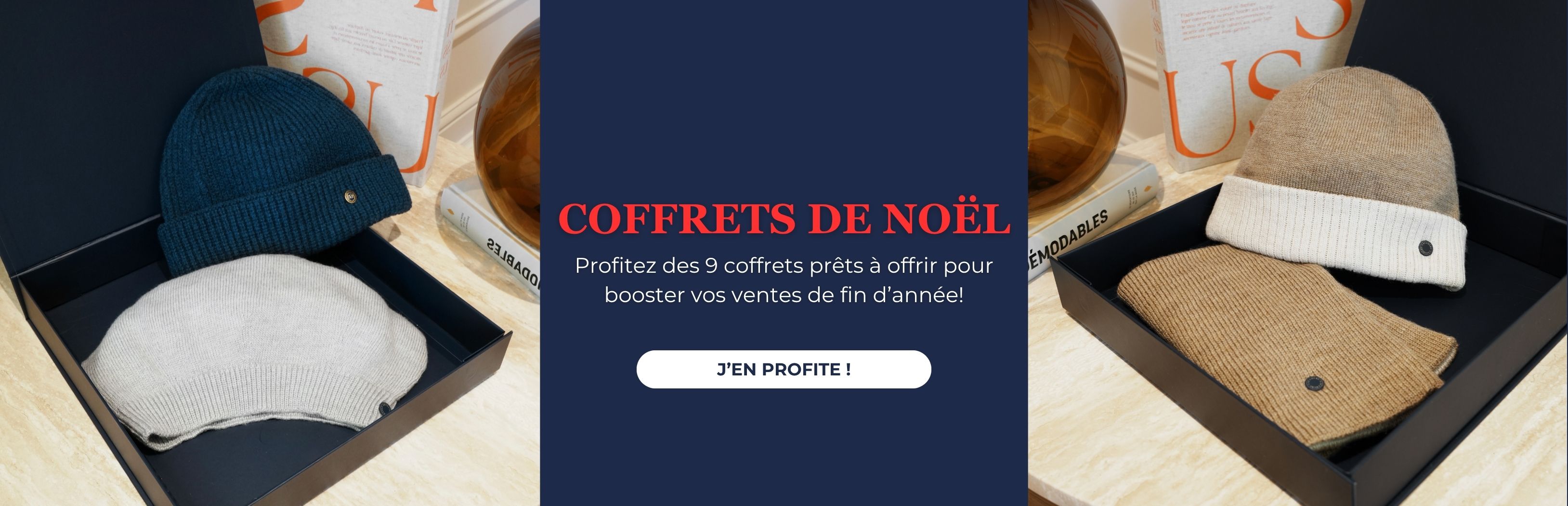 Les coffrets de Noël