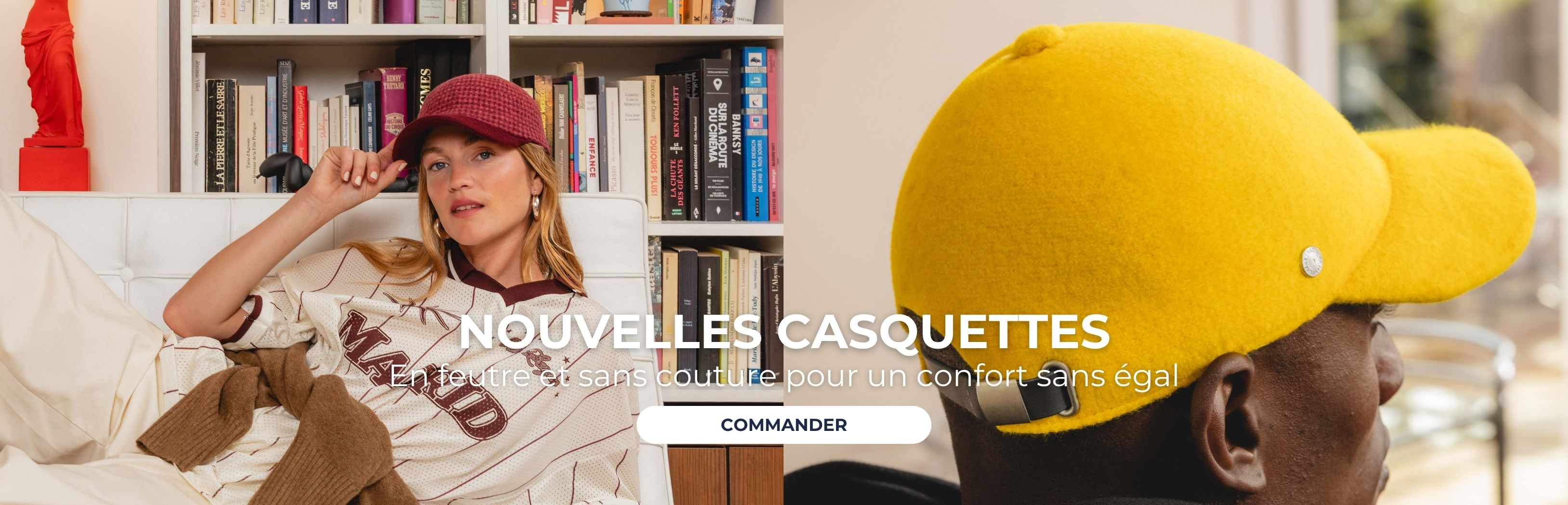 Les casquettes